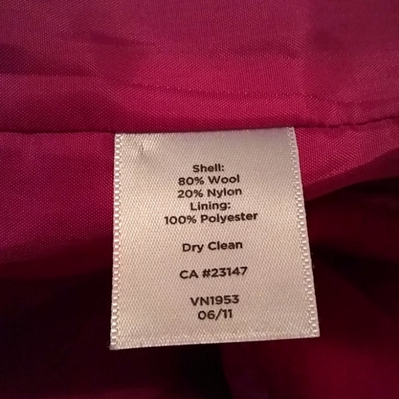 TALBOTS wool Jacket, Sz 6- 8, M - Picture 6 of 7